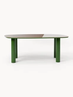 Tavolino con piano in vetro Beni, 200 x 110 cm