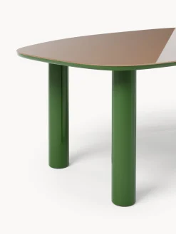 Tavolino con piano in vetro Beni, 200 x 110 cm