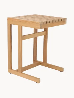 Tavolino da giardino in legno di teak Cero, alt. 55 cm