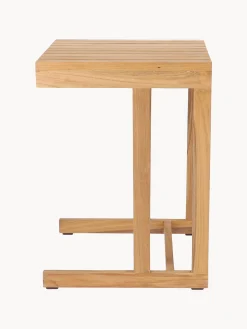 Tavolino da giardino in legno di teak Cero, alt. 55 cm