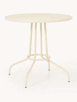 Tavolino da giardino rotondo in metallo Giovanni Ø 70 cm