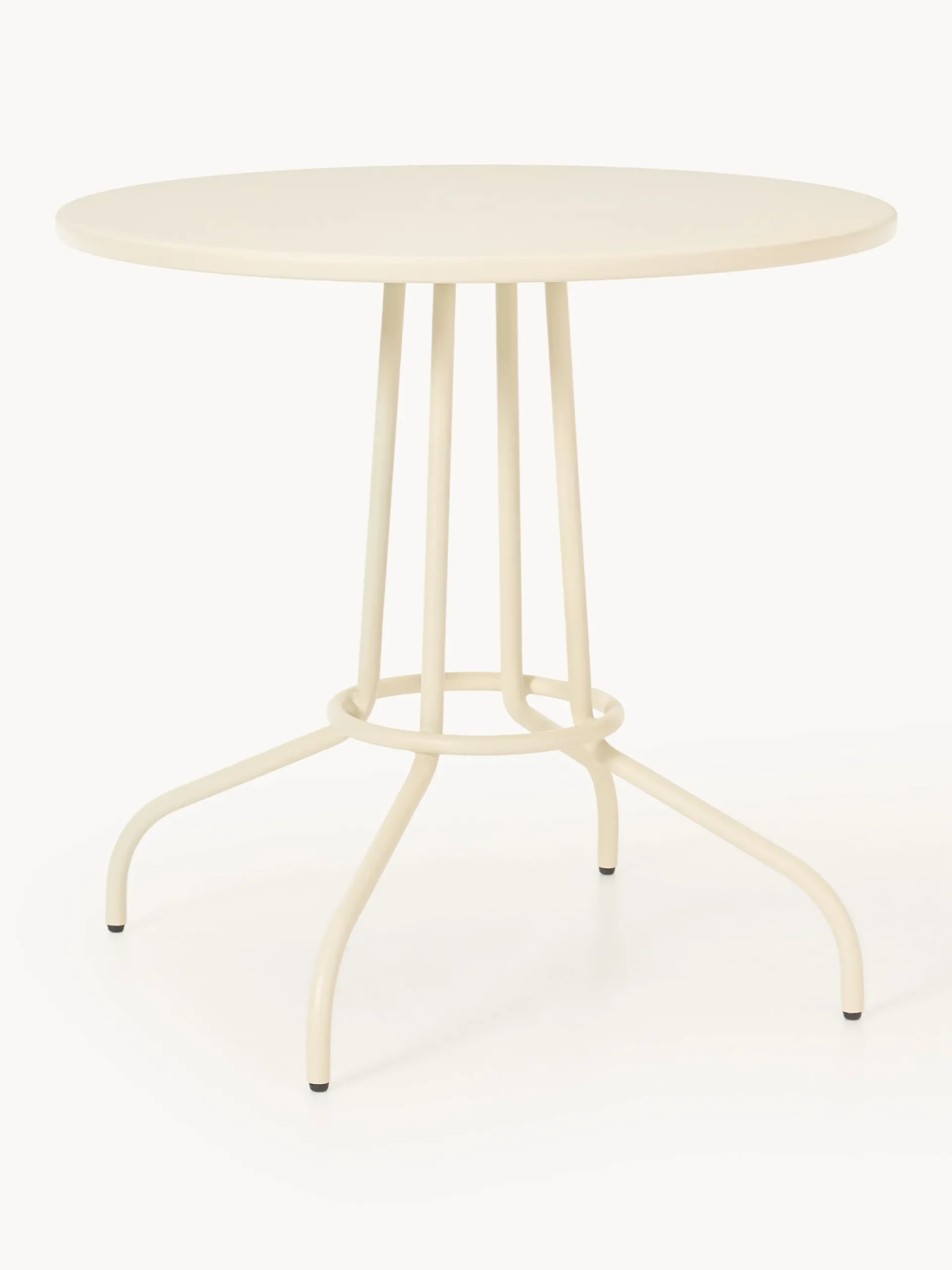 Tavolino da giardino rotondo in metallo Giovanni Ø 70 cm