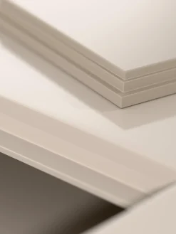 Tavolino da salotto con spazio di archiviazione Alessa, larg. 120 cm