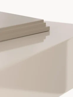 Tavolino da salotto con spazio di archiviazione Alessa, larg. 120 cm