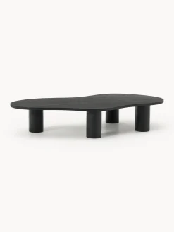Tavolino da salotto in legno di quercia dalla forma organica Didi