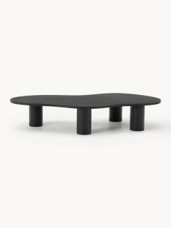 Tavolino da salotto in legno di quercia dalla forma organica Didi