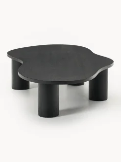Tavolino da salotto in legno di quercia dalla forma organica Didi
