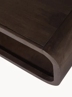 Tavolino da salotto in legno di mango con ripiano Kinu