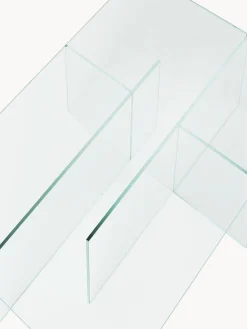 Tavolino da salotto in vetro Anouk, larg. 102 cm