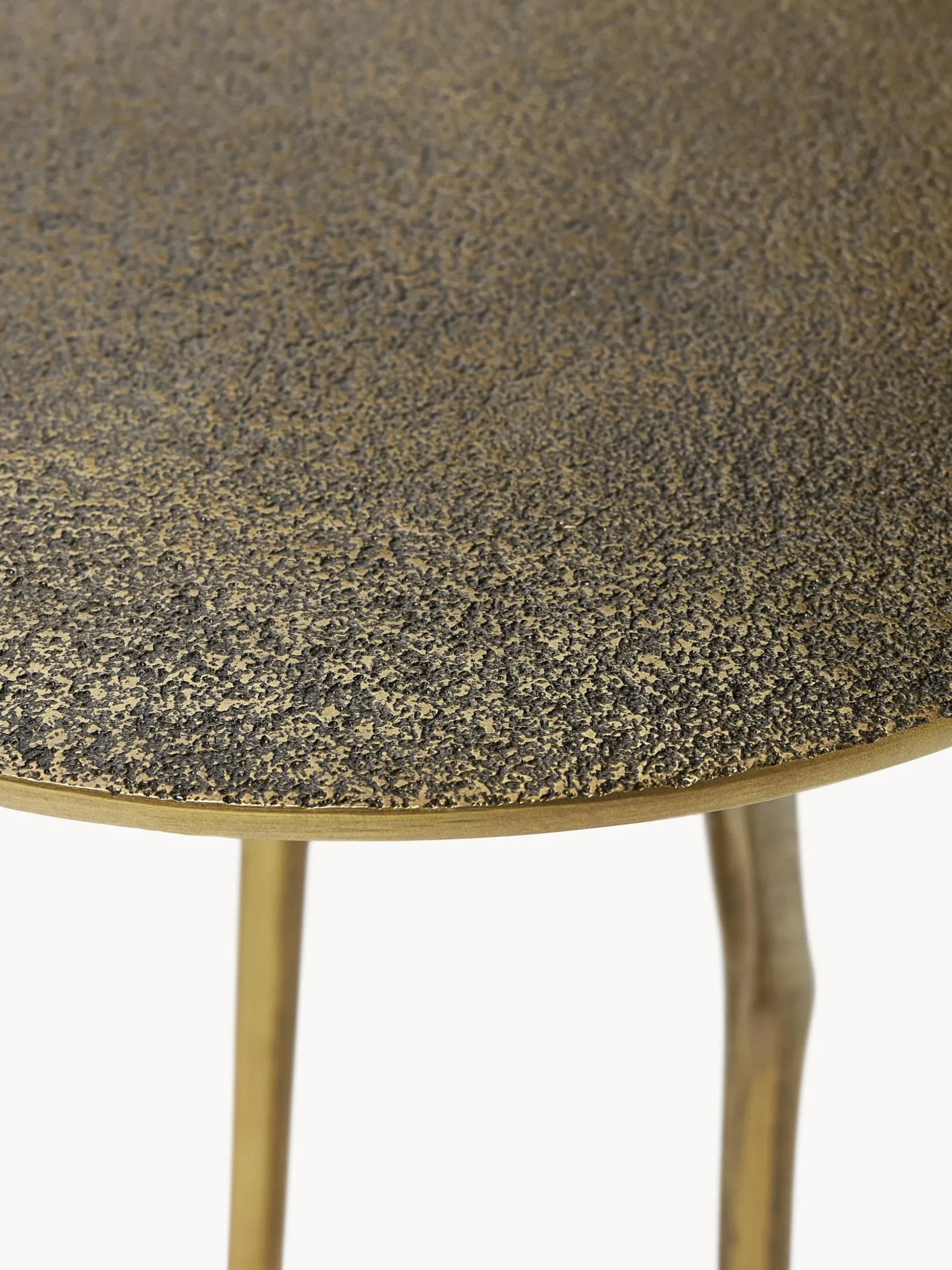 Tavolino decorativo in metallo Duck