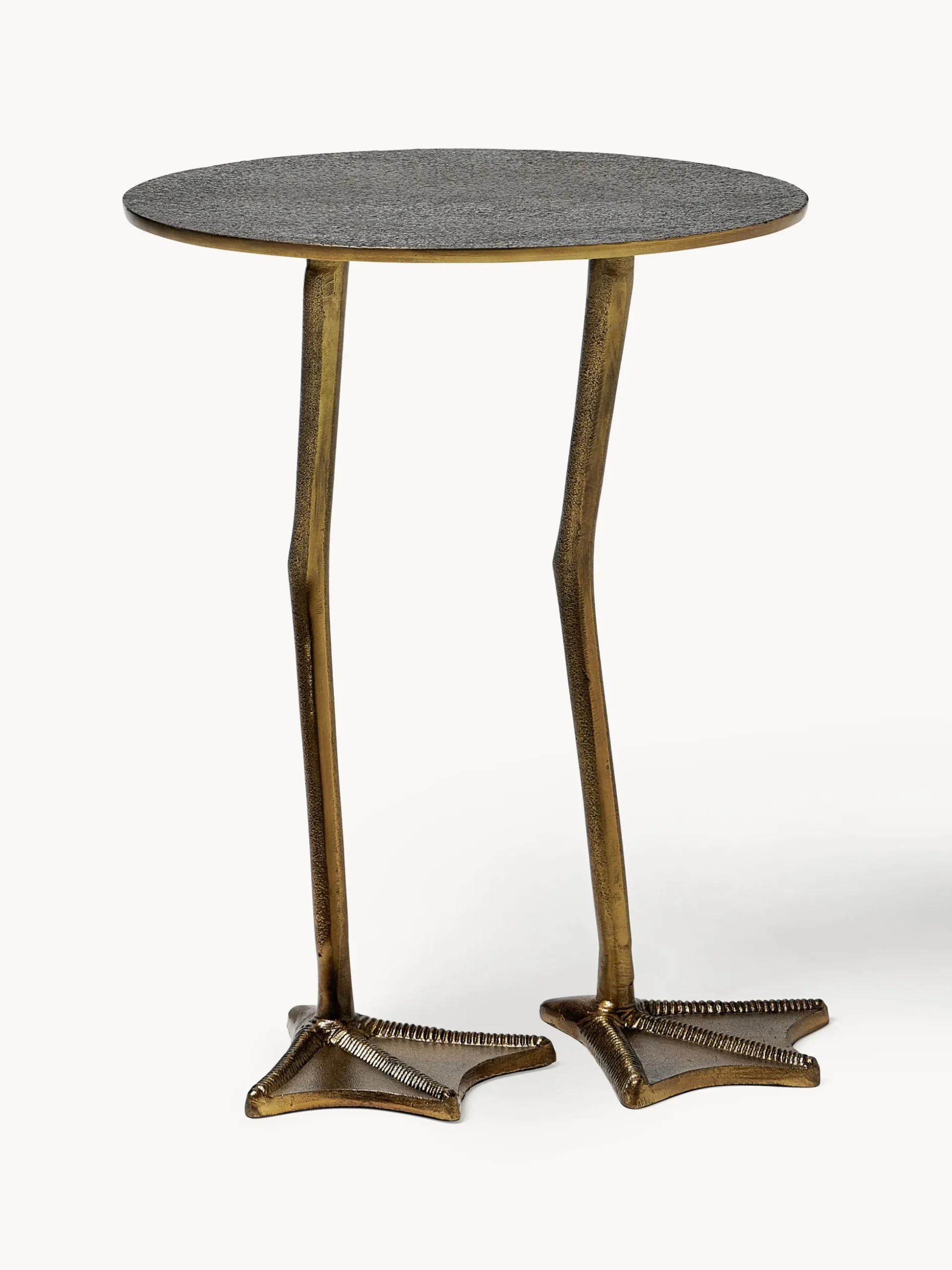 Tavolino decorativo in metallo Duck