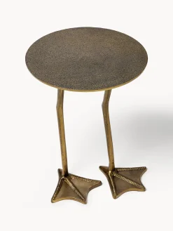 Tavolino decorativo in metallo Duck