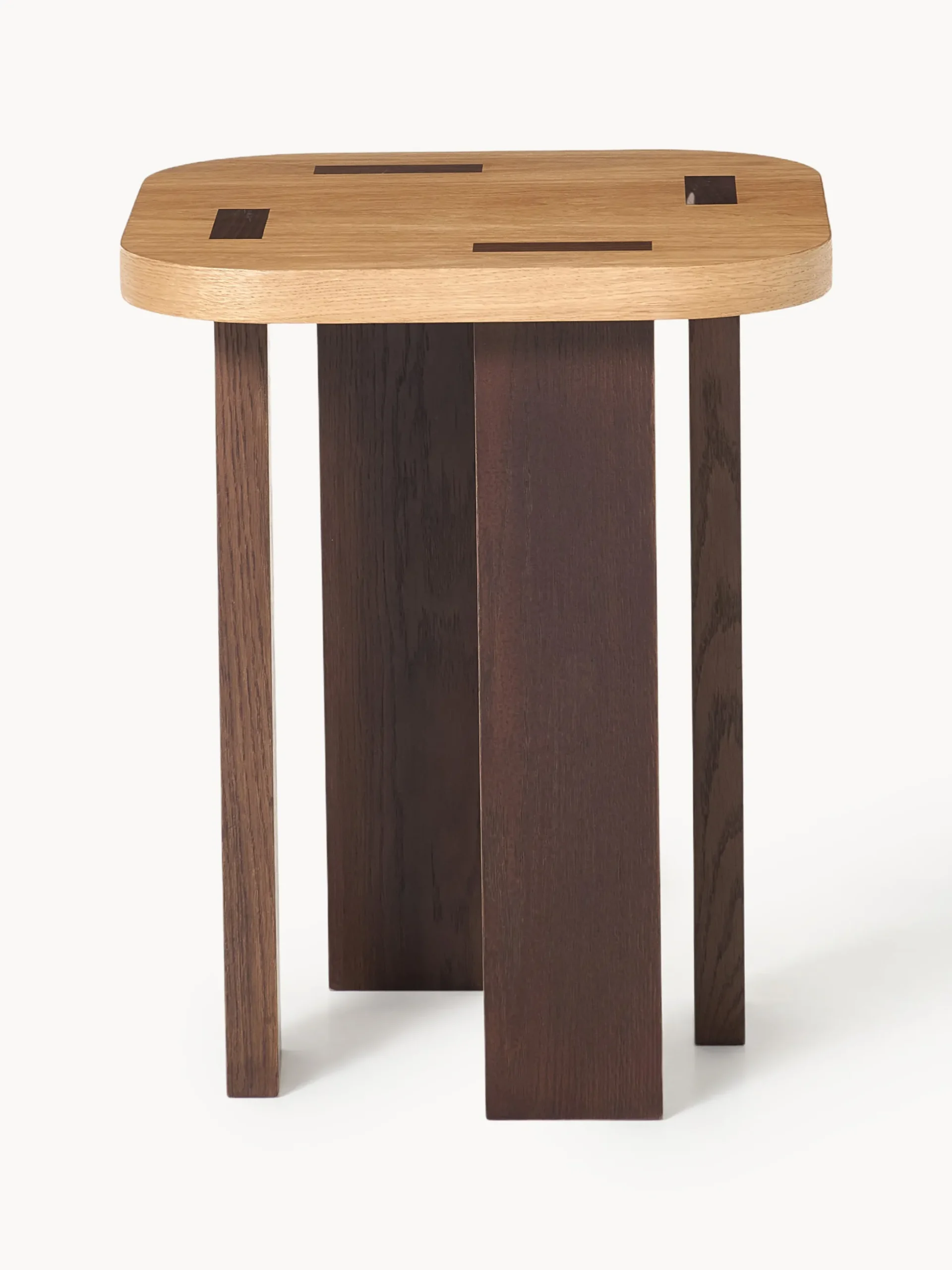 Tavolino laterale in legno Fernanda