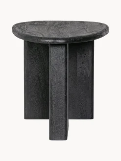 Tavolino ovale in legno di mango Zacatecas