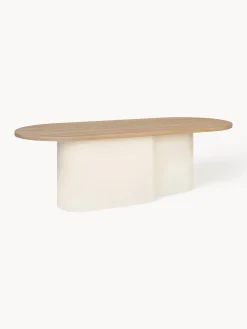 Tavolino ovale in legno Looi