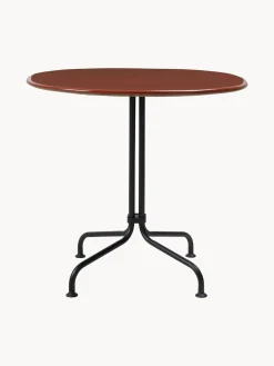 Tavolino rotondo con piano in ceramica Carmel, Ø 75 x alt. 74 cm