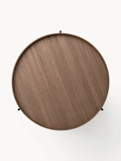 Tavolino rotondo da salotto in legno Renee