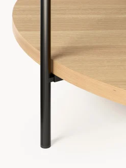 Tavolino rotondo da salotto in legno Renee