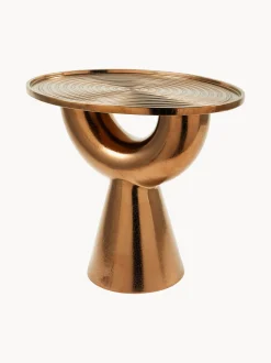 Tavolino rotondo in ceramica Anish