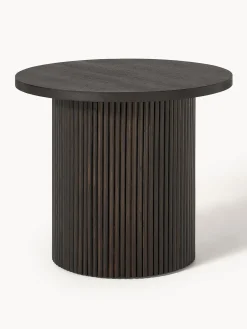 Tavolino rotondo in legno Nele