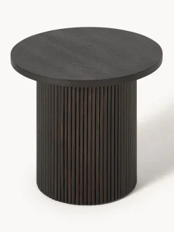 Tavolino rotondo in legno Nele