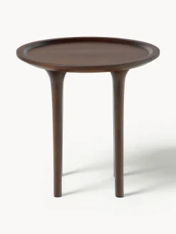 Tavolino rotondo in legno di mango Jeani