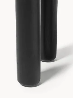 Tavolino rotondo in legno di quercia Didi