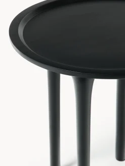 Tavolino rotondo in legno di mango Jeani