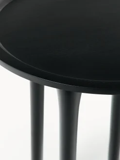 Tavolino rotondo in legno di mango Jeani
