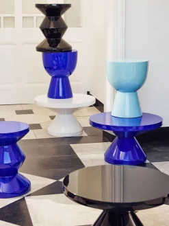 Tavolino rotondo Zig Zag
