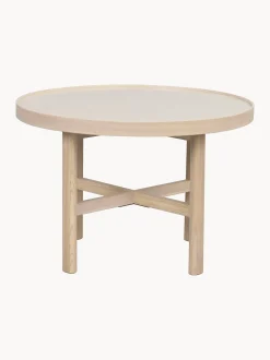Tavolino da caffè rotondo in legno di quercia Marsden, Ø 60 cm