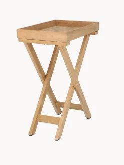 Tavolino da giardino pieghevole in legno di teak Chio