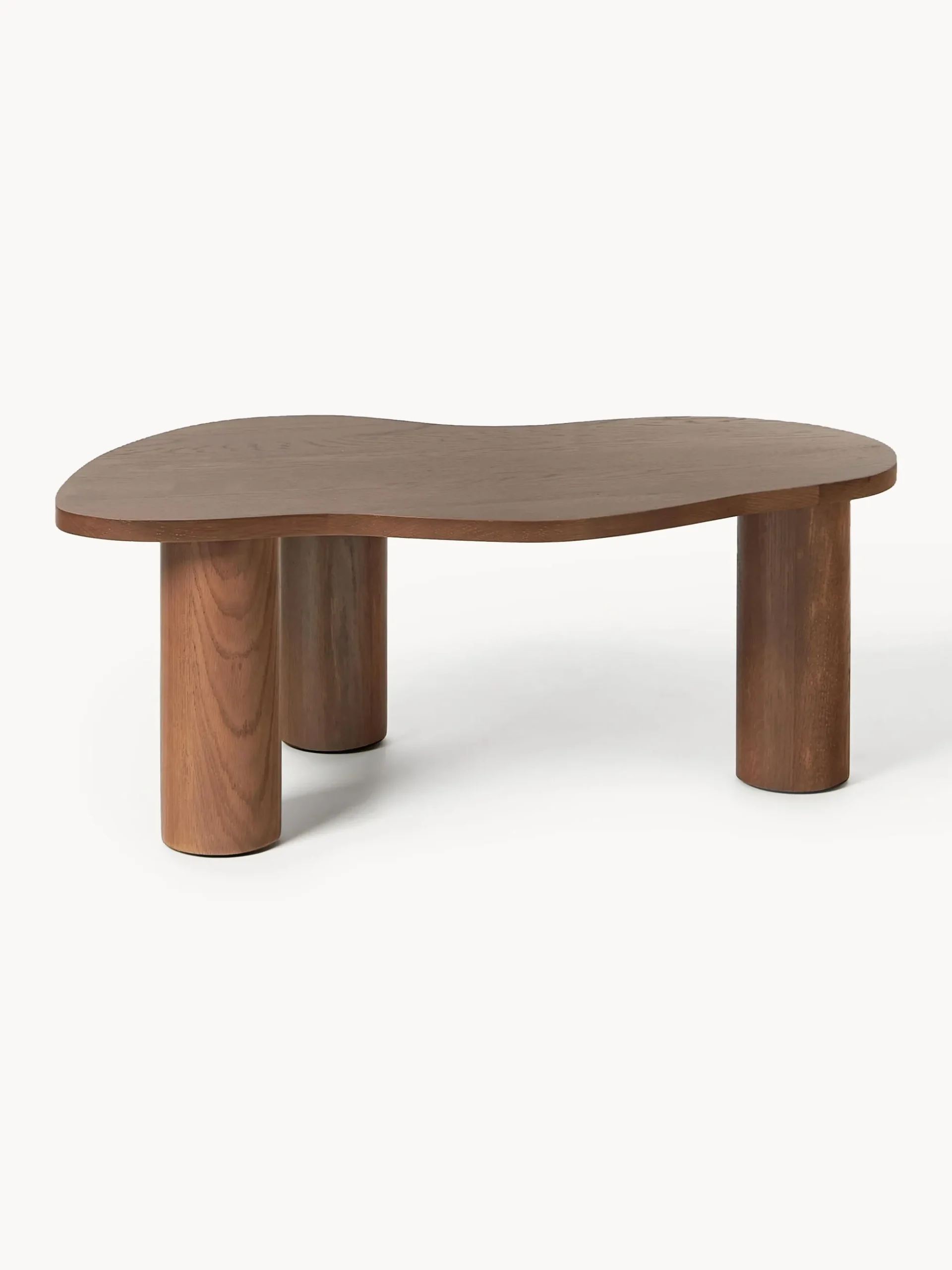 Tavolino da salotto in legno di quercia dalla forma organica Didi
