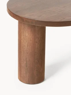 Tavolino da salotto in legno di quercia dalla forma organica Didi