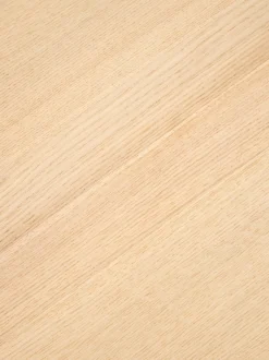 Tavolino da salotto in legno di quercia dalla forma organica Didi