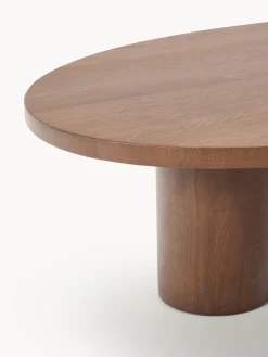 Tavolino da salotto in legno di quercia dalla forma organica Didi