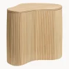 Tavolino in rattan fatto a mano con contenitore Isola