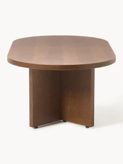 Tavolino ovale in legno Toni