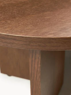 Tavolino ovale in legno Toni