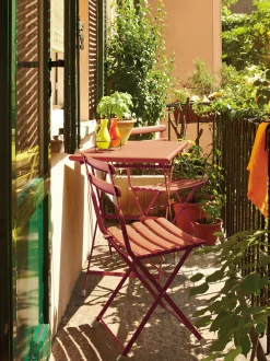 Tavolino pieghevole da giardino Arc En Ciel, 70 x 50 cm