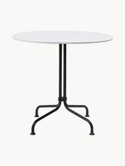 Tavolino rotondo con piano in ceramica Carmel, Ø 75 x alt. 74 cm