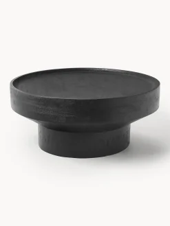 Tavolino rotondo da salotto in legno di mango Benno