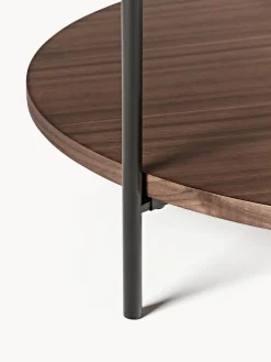 Tavolino rotondo da salotto in legno Renee