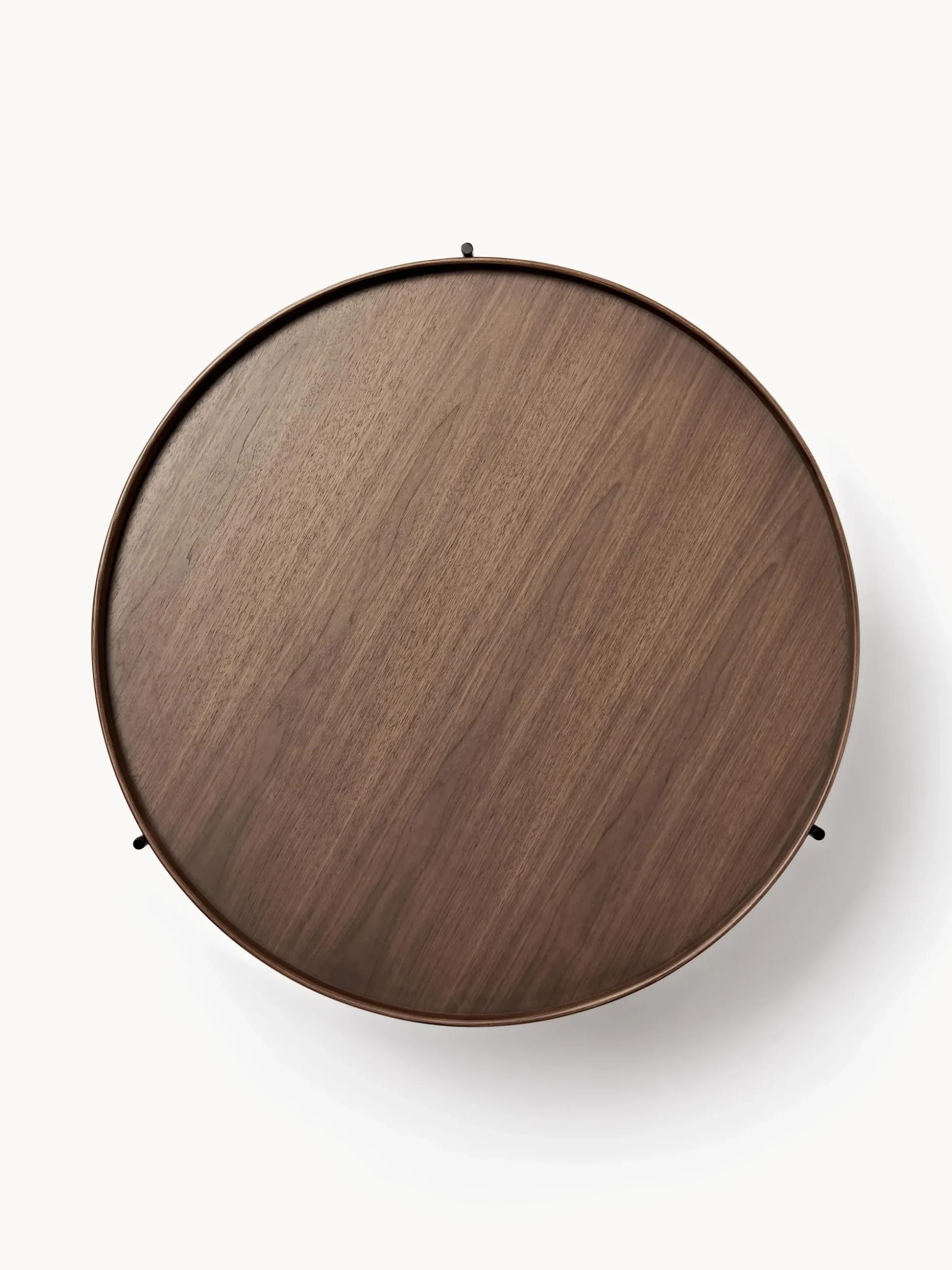 Tavolino rotondo da salotto in legno Renee