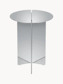 Tavolino rotondo in acciaio inossidabile Oru