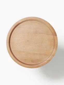 Tavolino rotondo in legno di mango Jeani