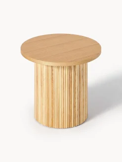 Tavolino rotondo in legno Nele