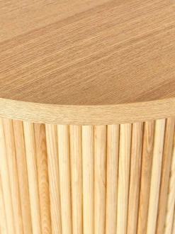 Tavolino rotondo in legno Nele