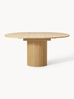 Tavolo allungabile con struttura millerighe Filo, 120 - 160 x 75 cm