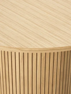 Tavolo allungabile con struttura millerighe Filo, 120 - 160 x 75 cm